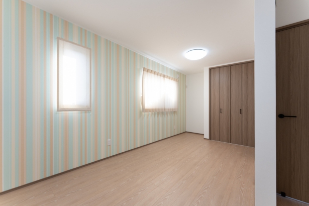 寝室 ハウスプロデュース　キズナ株式会社の施工事例 敷地と時間を有効活用できる3階建 thumbnail