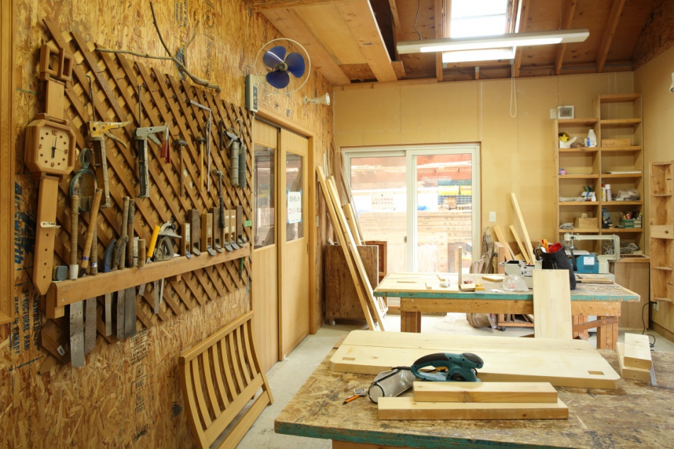 １階　木工室