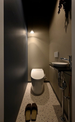 トイレ 株式会社ゼロ・コーポレーションの施工事例 隅々まで好きなものにこだわり1000万円台で完成した北欧モダンのおしゃれな家