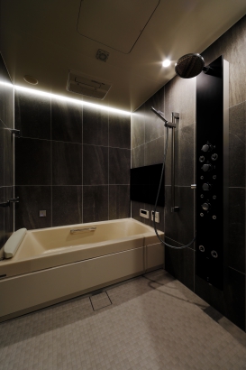 浴室 es ARCHITECT株式会社の施工事例 CLASSY/ ファッショナブルで上品な住まい
