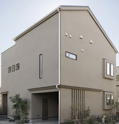 外観 三井ホーム株式会社の施工事例 インダストリアルデザインを目指した二世帯住宅