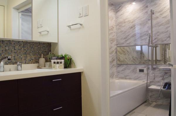 洗面室 三井ホーム株式会社の施工事例 最先端設備満載の「街なかモデル岡本」