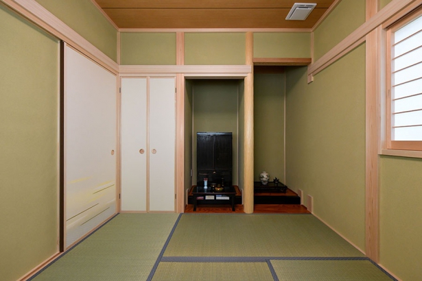 和室 株式会社穂高住販の施工事例 風と緑が気持ちいい避暑地のような家