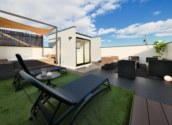 屋上空間 株式会社ハウス工芸社の施工事例 【casa sky】洗練された屋上空間とデザインで 無限に広がるライフスタイル