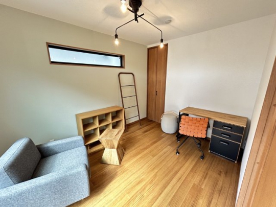 【ondo建物プラン例/洋室】CLがあるので、ベッドスペース、デスクスペースを確保することができ、収納家具は不要で自然と片付くお部屋に。