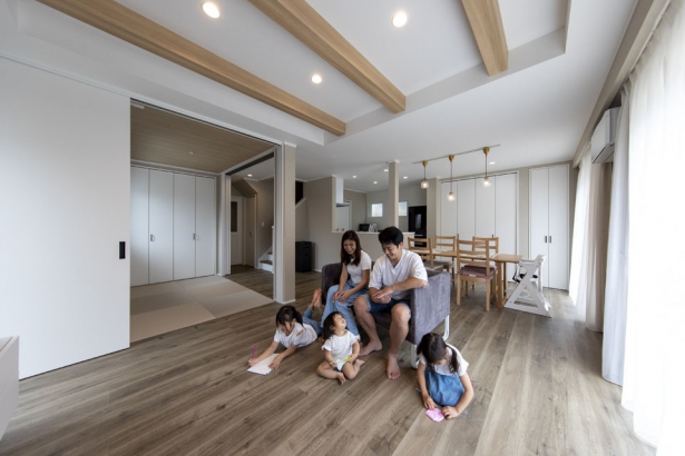  セナリオハウス（広島建設株式会社）の施工事例 回遊動線で家事ラクに。家族時間をつくる住まい