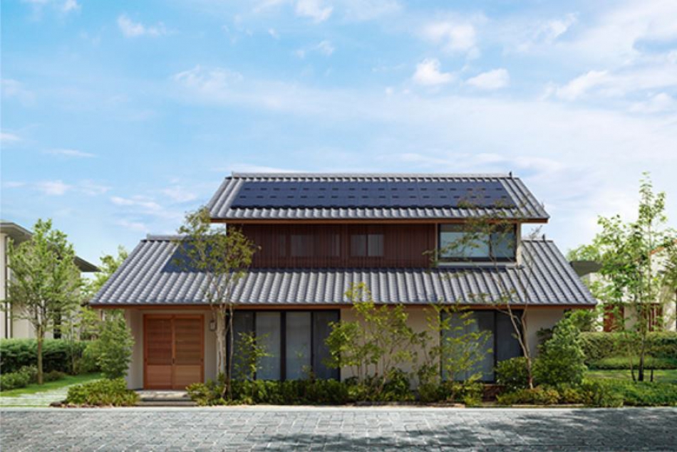 伝統的な日本家屋の外観を表現 住友林業株式会社 川越展示場のモデルハウス 